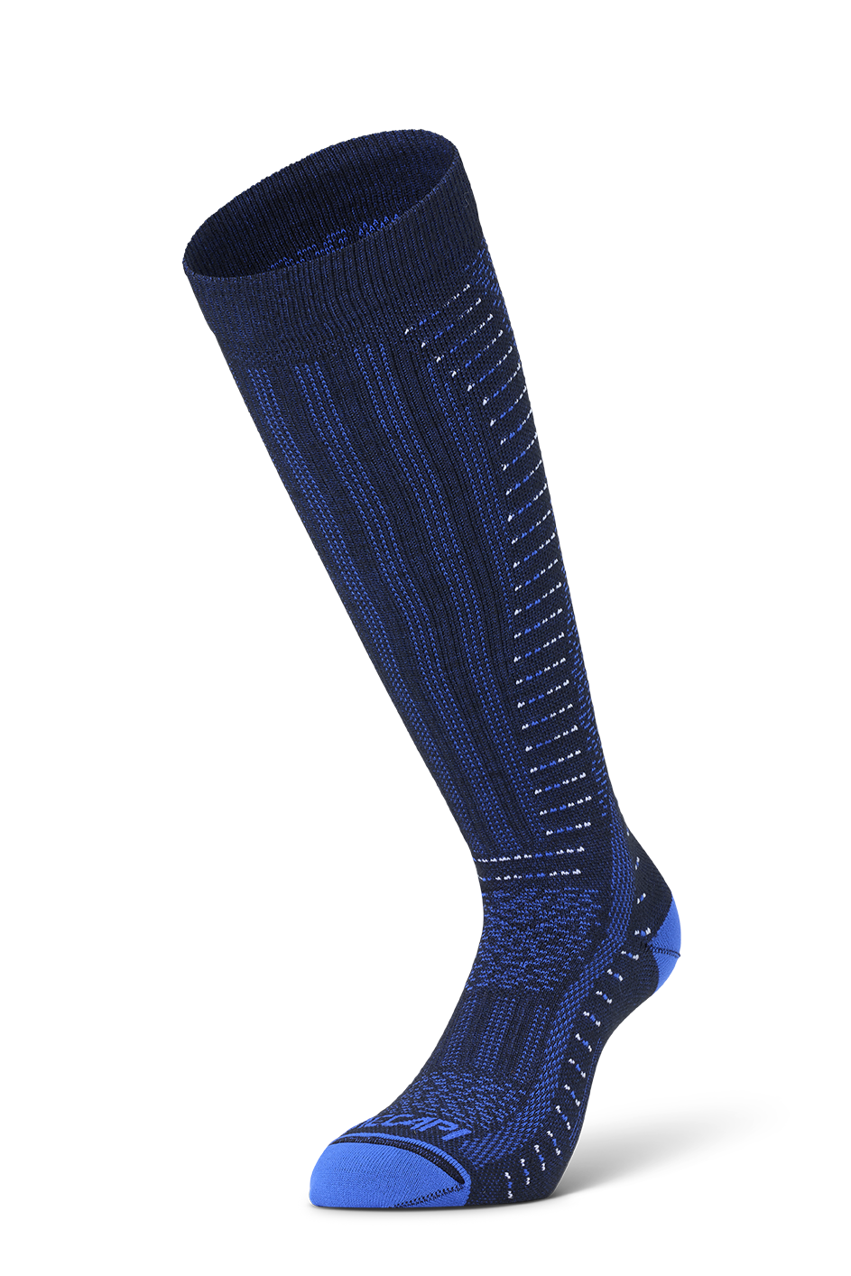 CALZE SKI ERGORACING - Black/Electric Blue