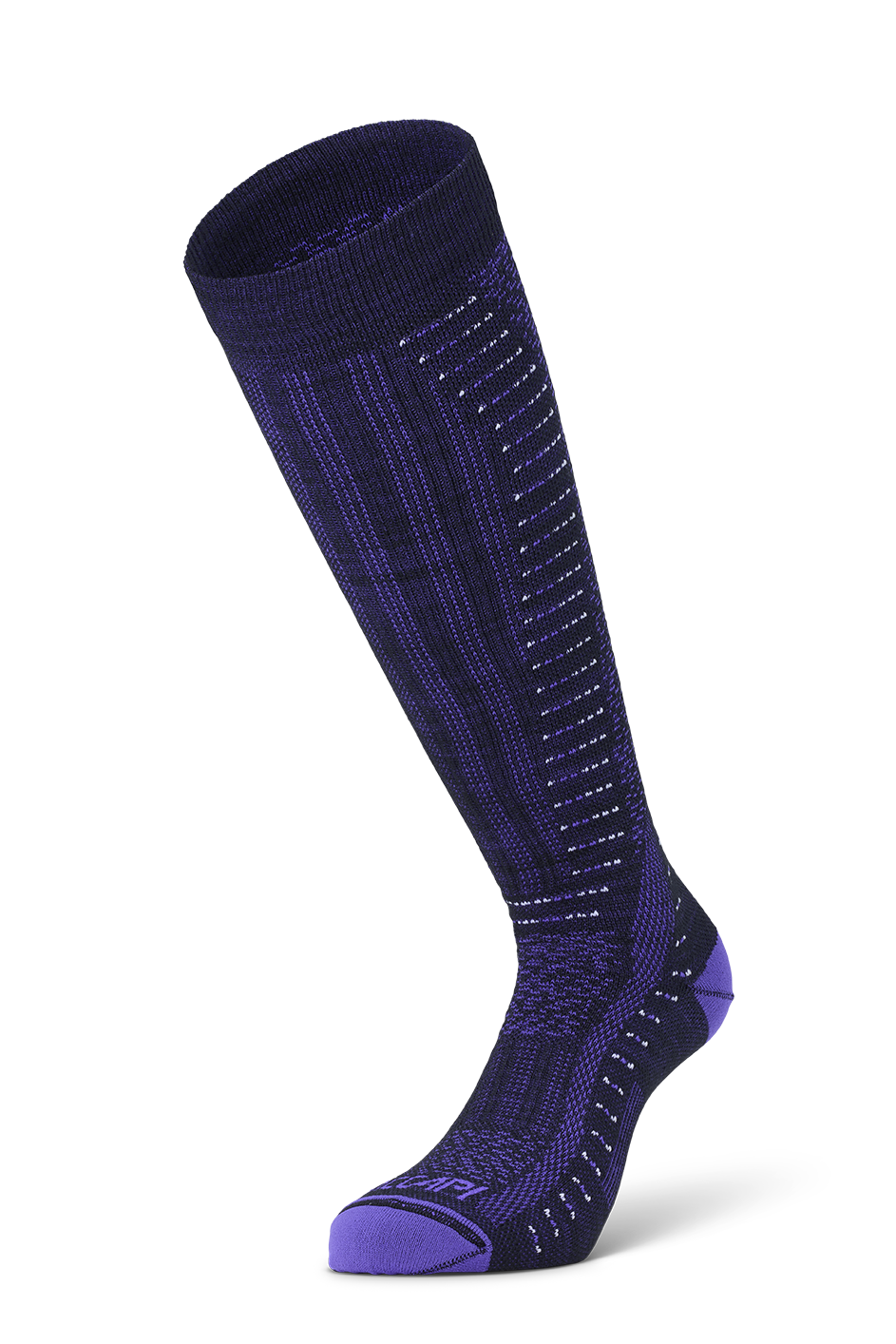 Skisocken ERGORACING - Black/Purple
