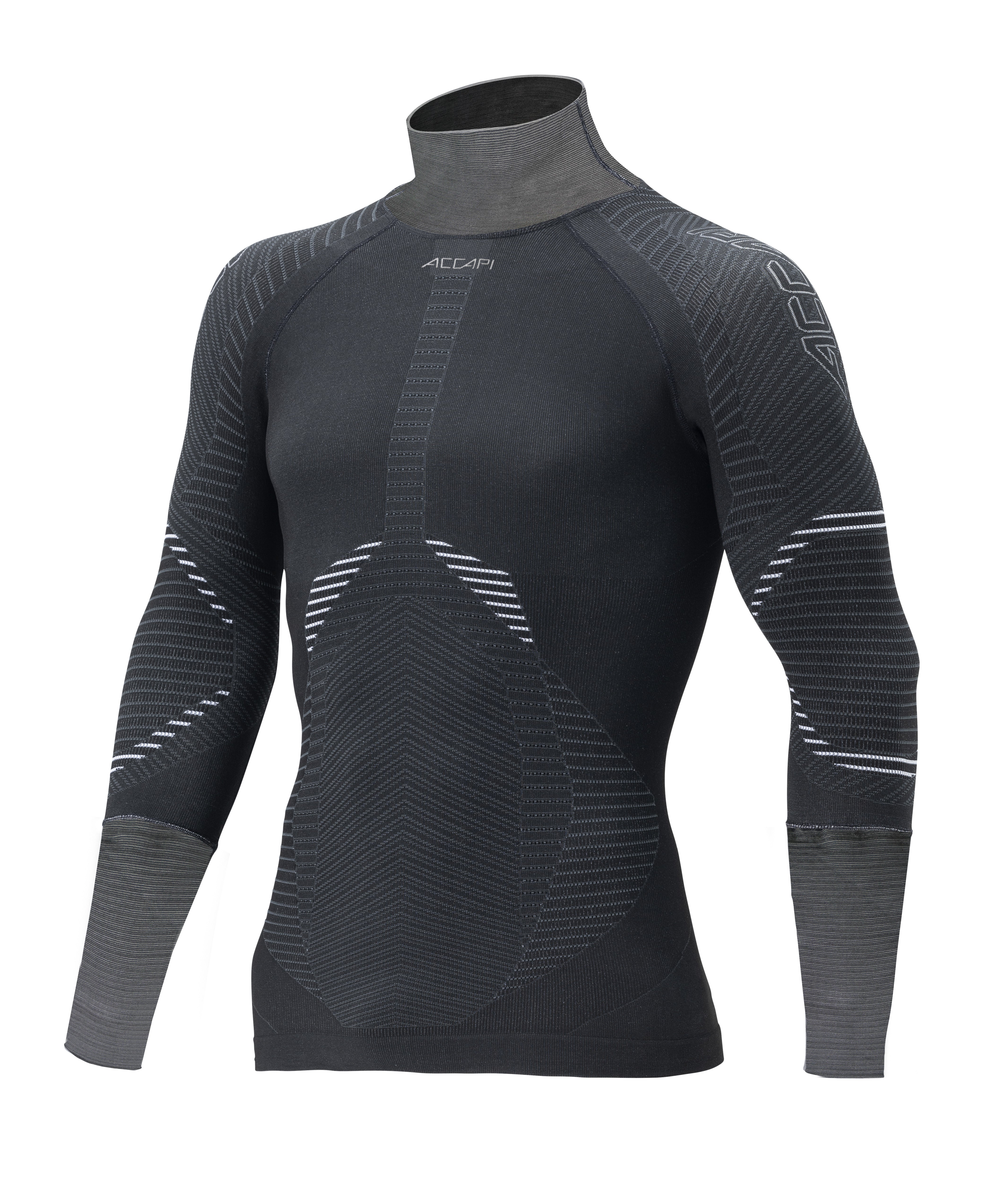 Men's Long Sleeve Shirt SKATE SAFE - Black/Anthracite