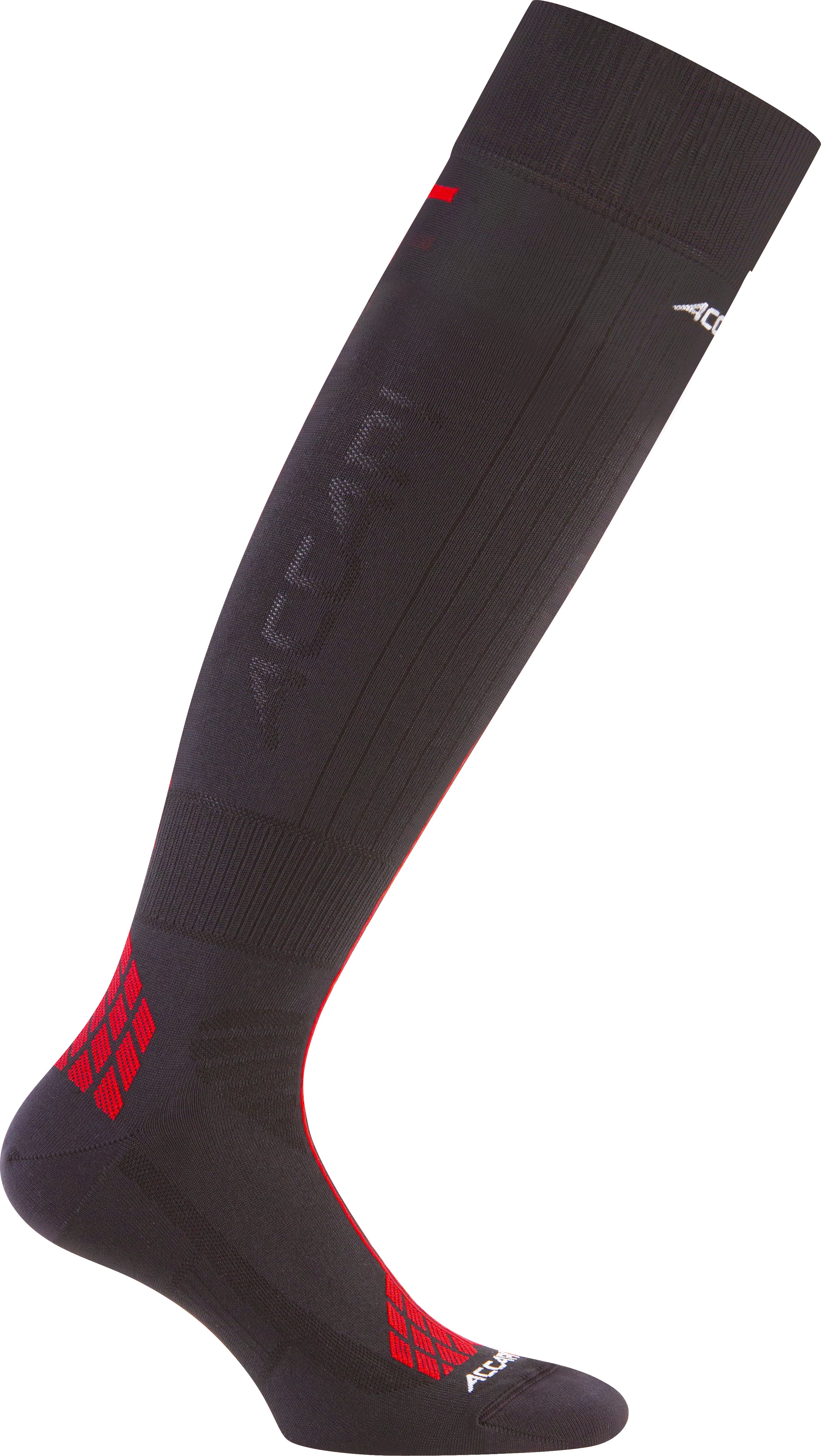 Moto SLICK Socks - Black/Red