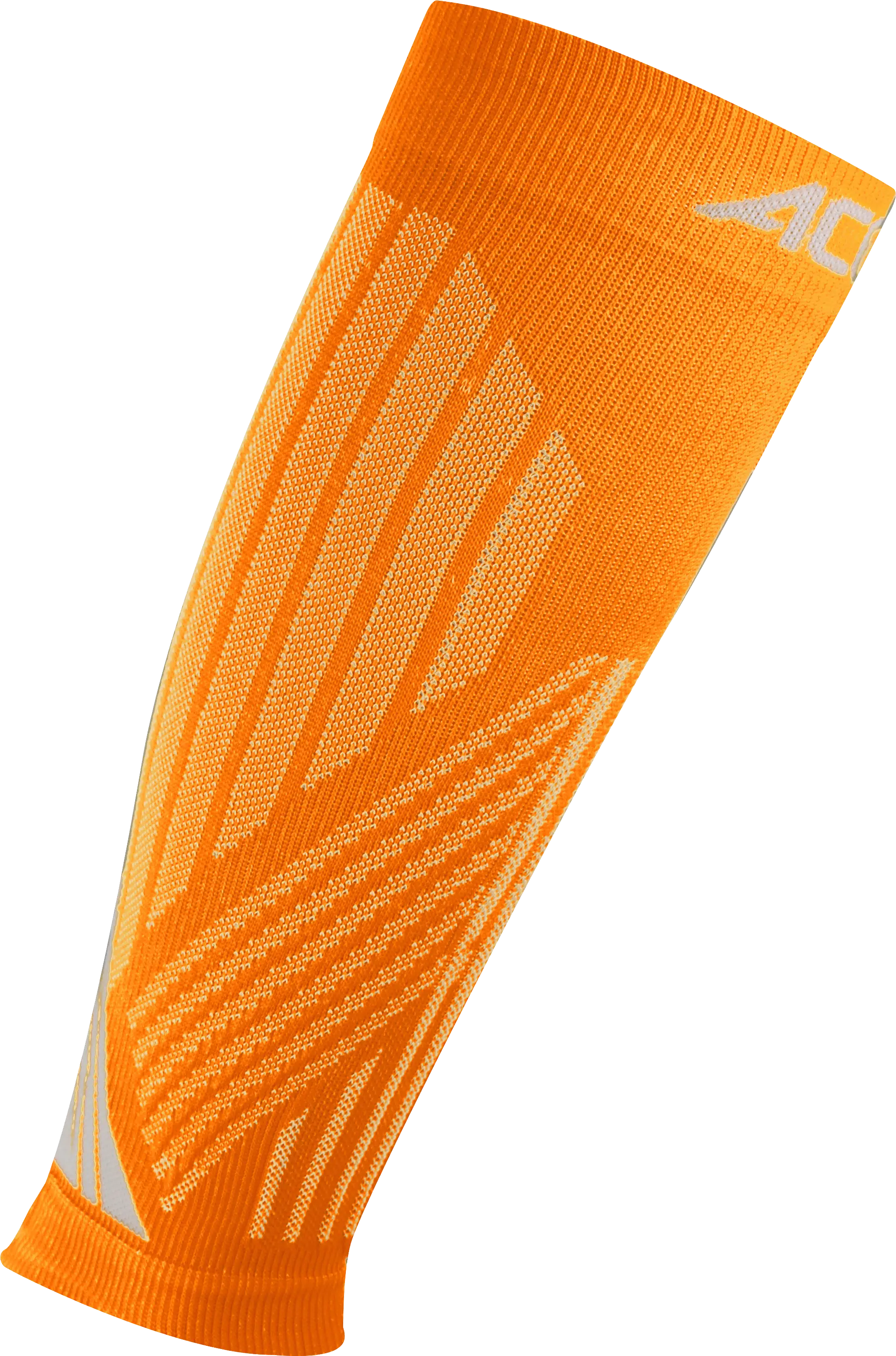 Compression Calf Sleeve - Orange Fluo