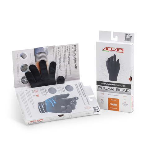 POLAR BEAR Undergloves - Black - Hover