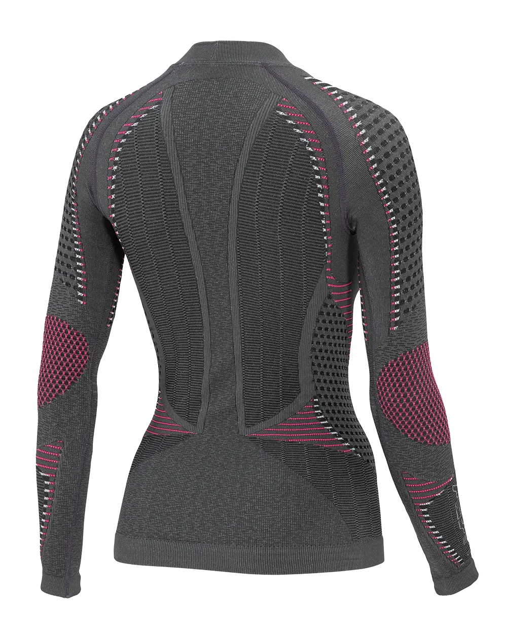 Women's Long Sleeve Shirt ERGORACING - Anthracite/Black