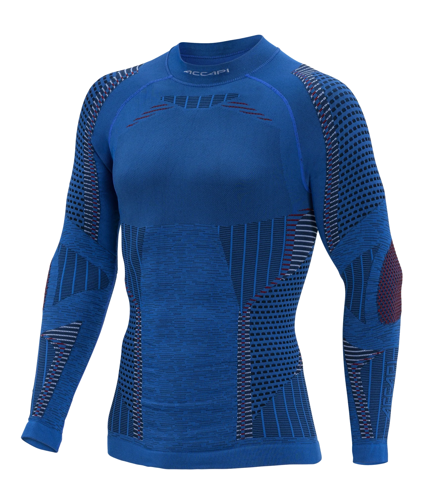 Maglia Maniche Lunghe Uomo ERGORACING - Royal/Rosso