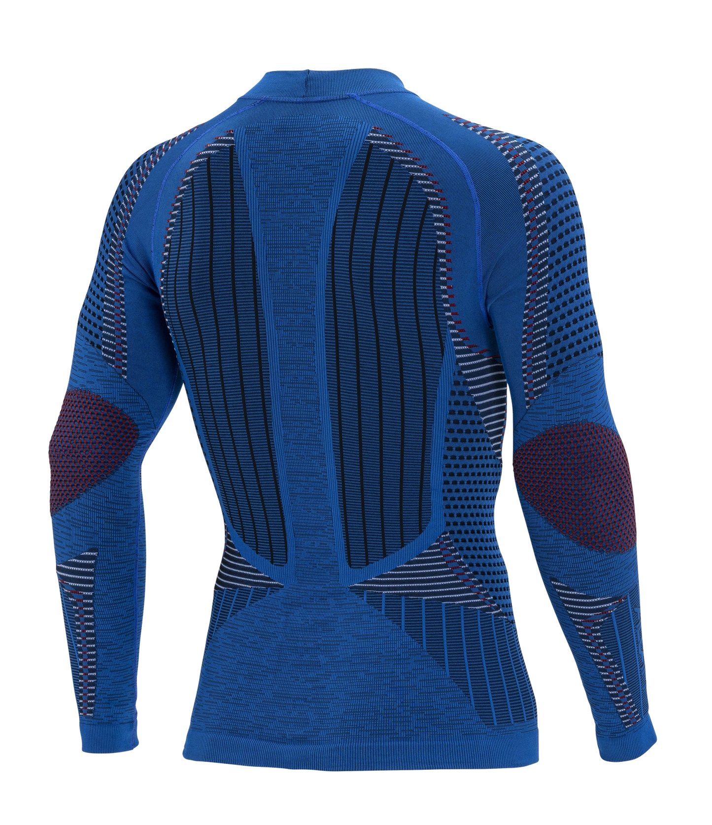 Men's Long Sleeve Shirt ERGORACING - Royal/Red