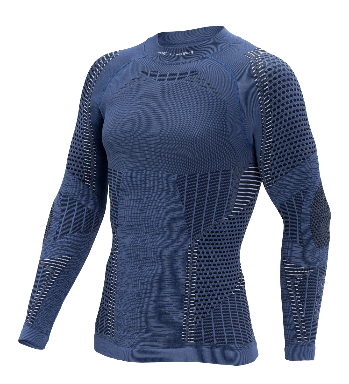 Men's Long Sleeve Shirt ERGORACING - Navy/Anthracite