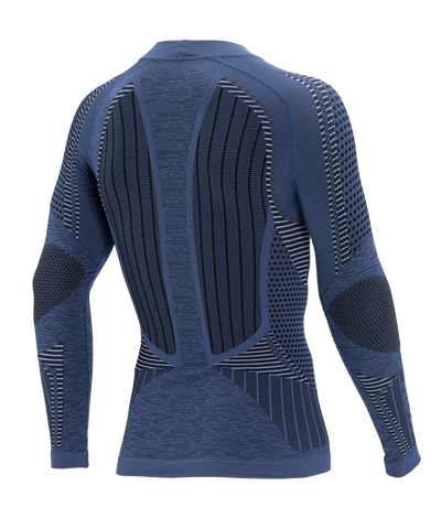 Men's Long Sleeve Shirt ERGORACING - Navy/Anthracite - Hover