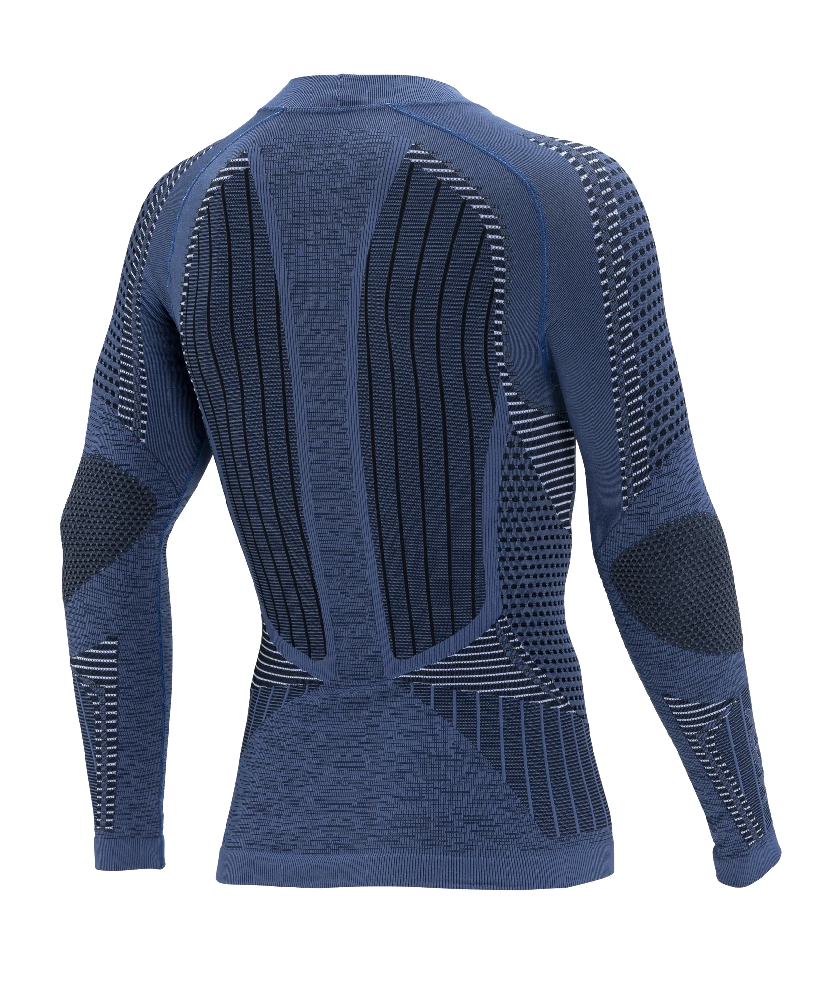 Men's Long Sleeve Shirt ERGORACING - Navy/Anthracite