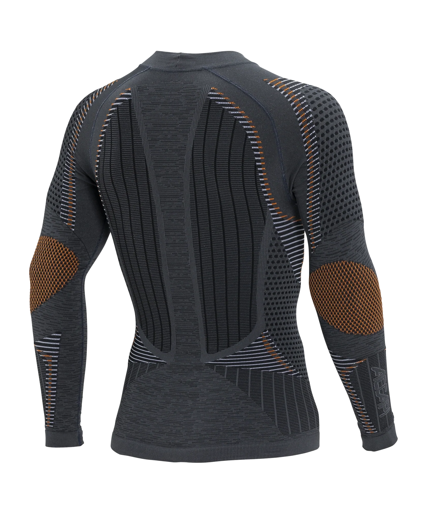 Maglia Maniche Lunghe Uomo ERGORACING - Antracite/Arancio