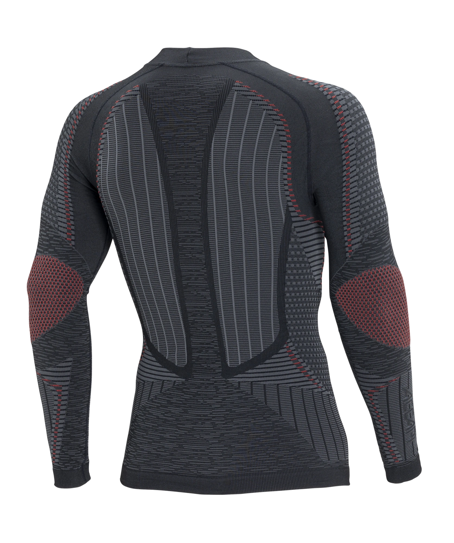 Men's Long Sleeve Shirt ERGORACING - Black/Red