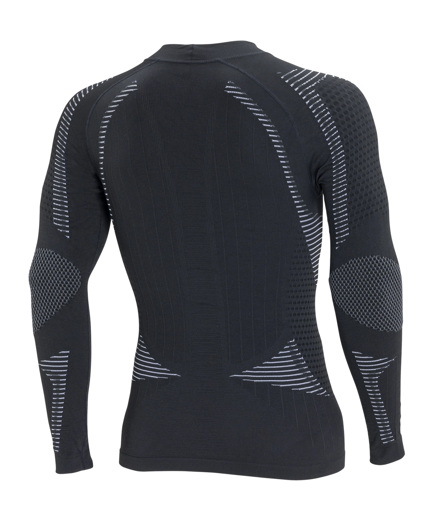 Men's Long Sleeve Shirt ERGORACING - Black/Anthracite