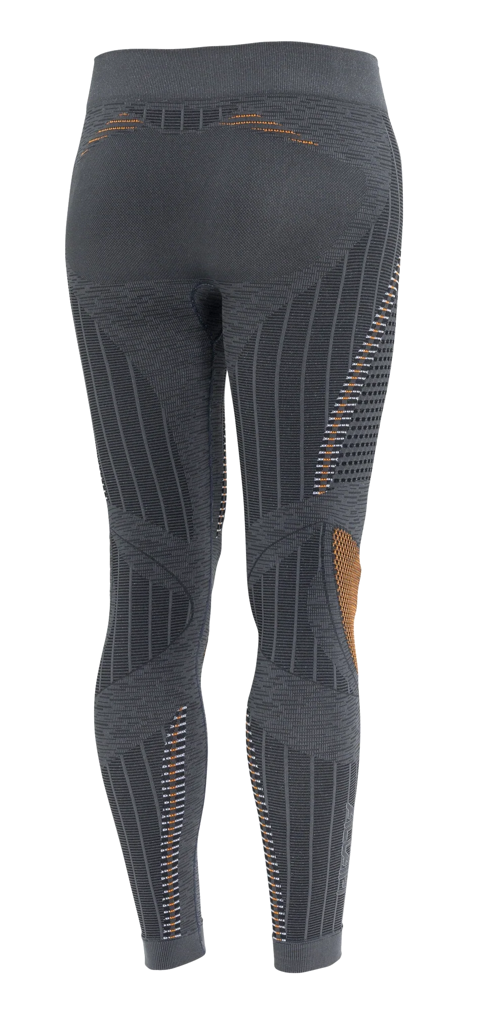 Panta Lungo Uomo ERGORACING - Antracite/Arancio