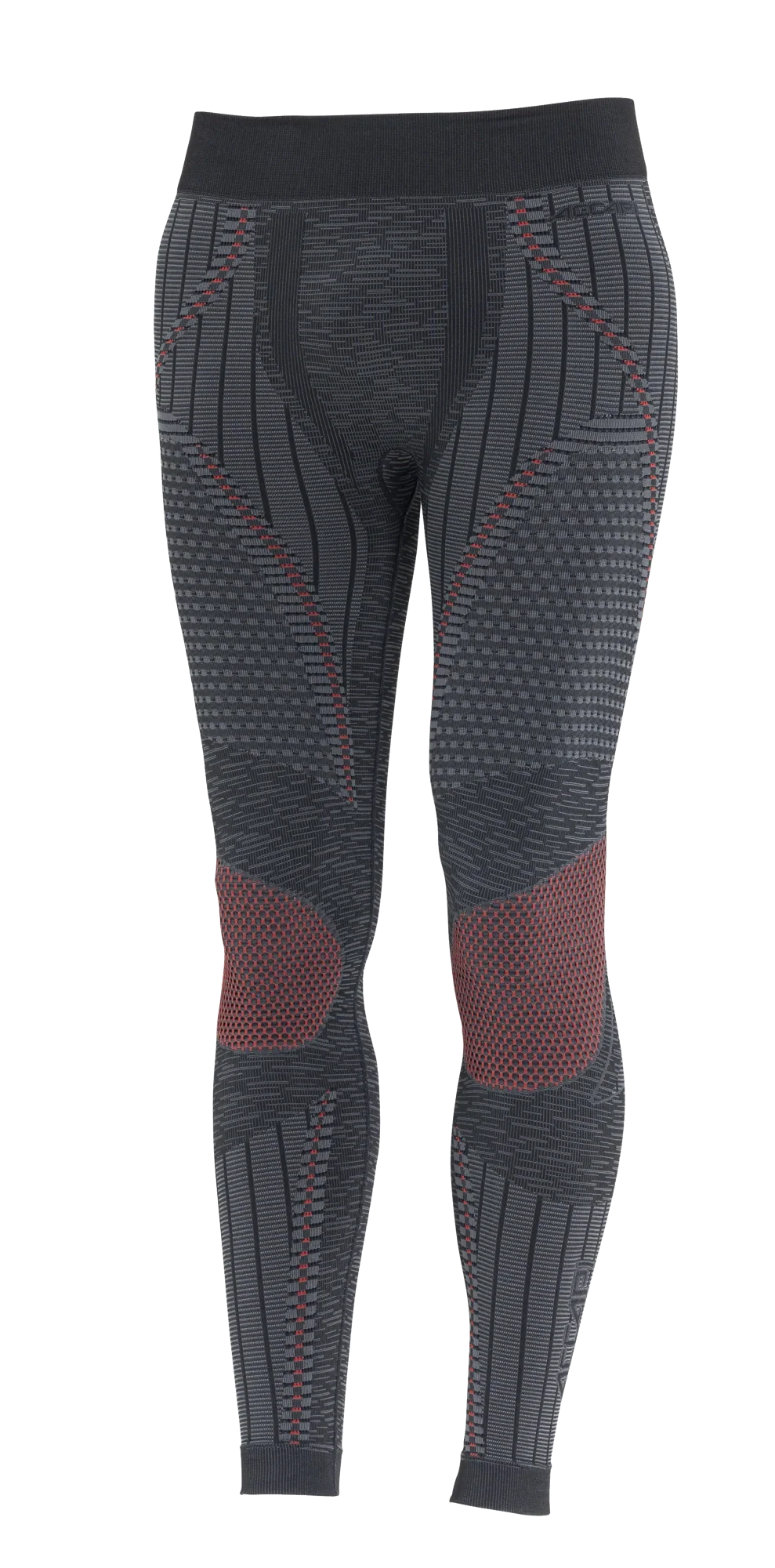 Panta Lungo Uomo ERGORACING - Nero/Rosso