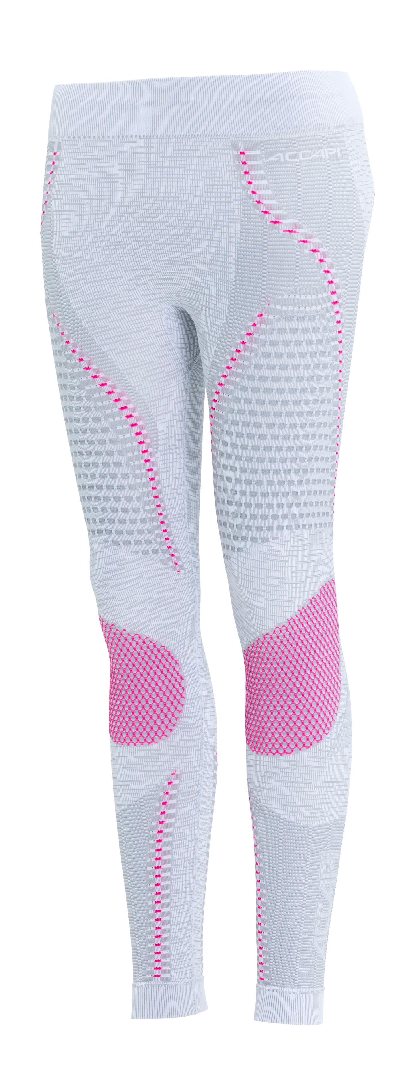 Women's Long Pants ERGORACING - Silver/Fuxia