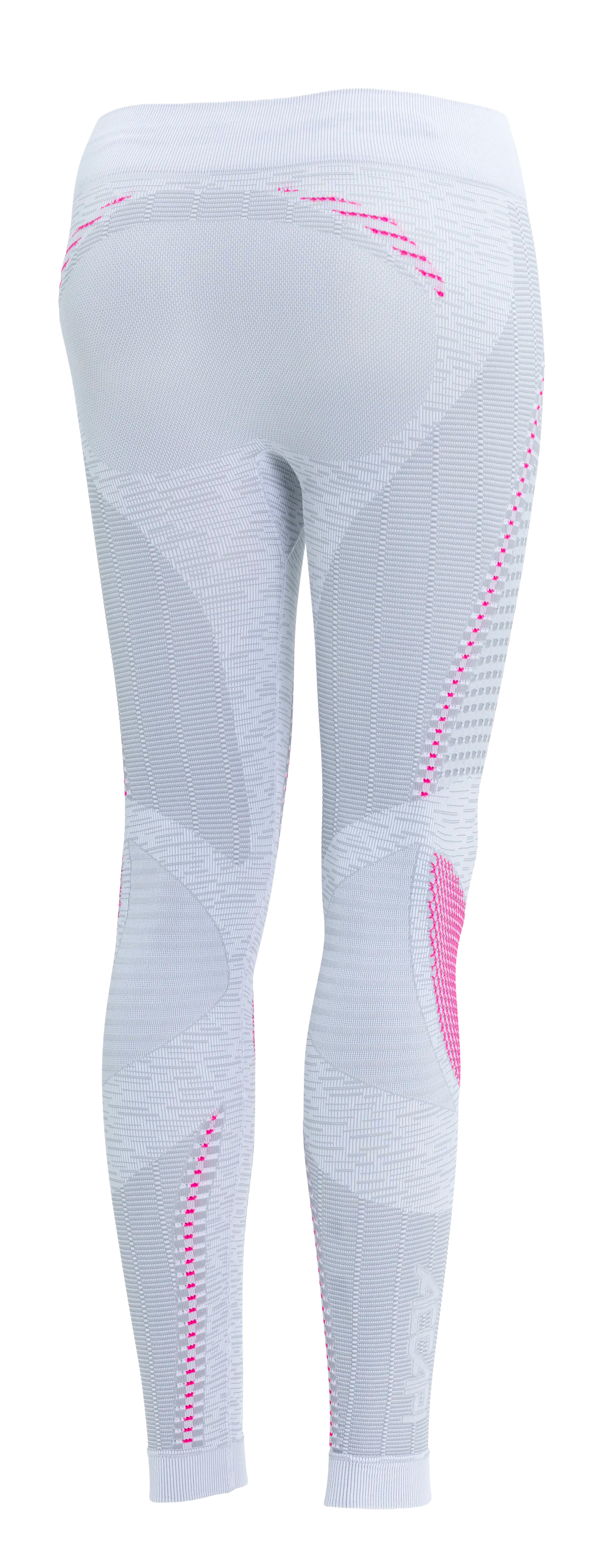 Women's Long Pants ERGORACING - Silver/Fuxia