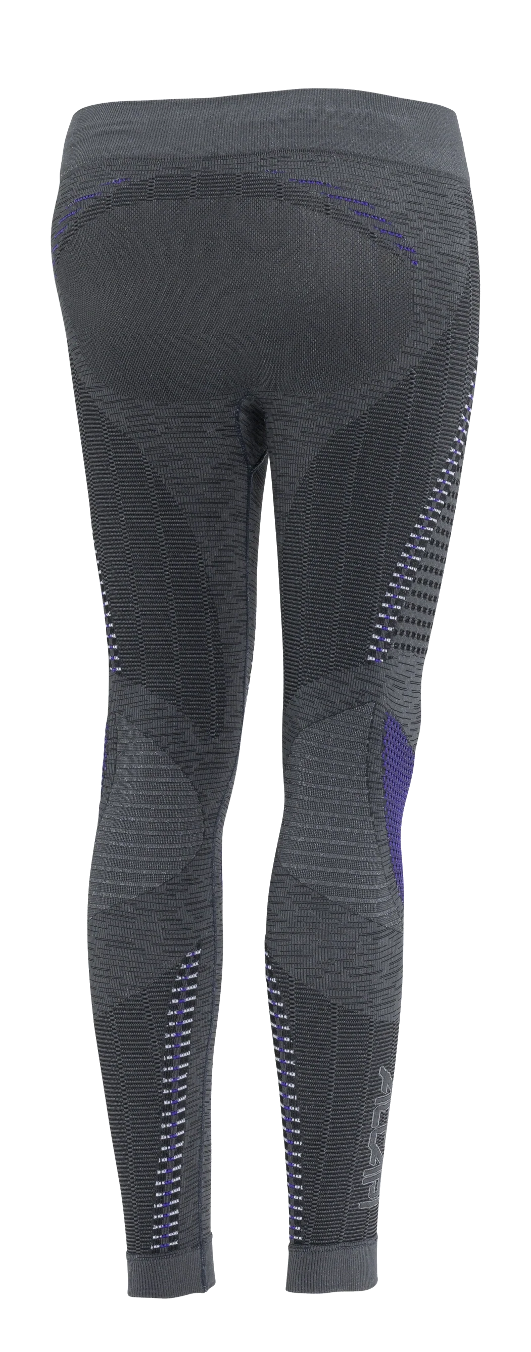 Lange Hose für Damen ERGORACING Anthracite/Purple