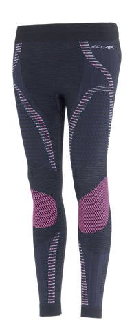 Women's Long Pants ERGORACING - Black/Fuxia Fluo