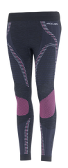 Women's Long Pants ERGORACING - Black/Fuxia Fluo