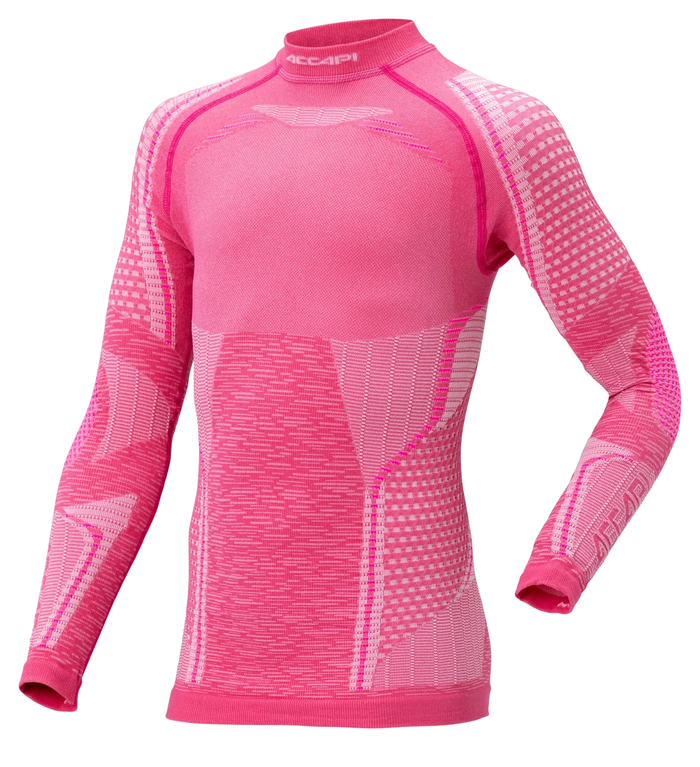 Junior Long Sleeve Shirt ERGORACING - Pink/Fuxia
