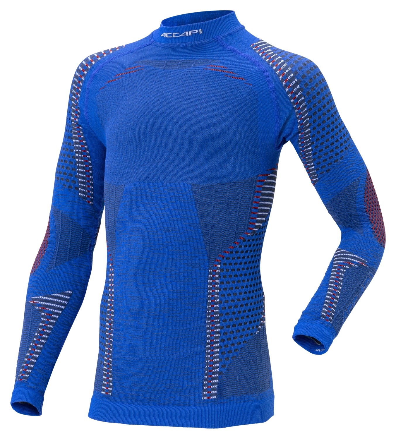 Junior Long Sleeve Shirt ERGORACING - Royal/Red