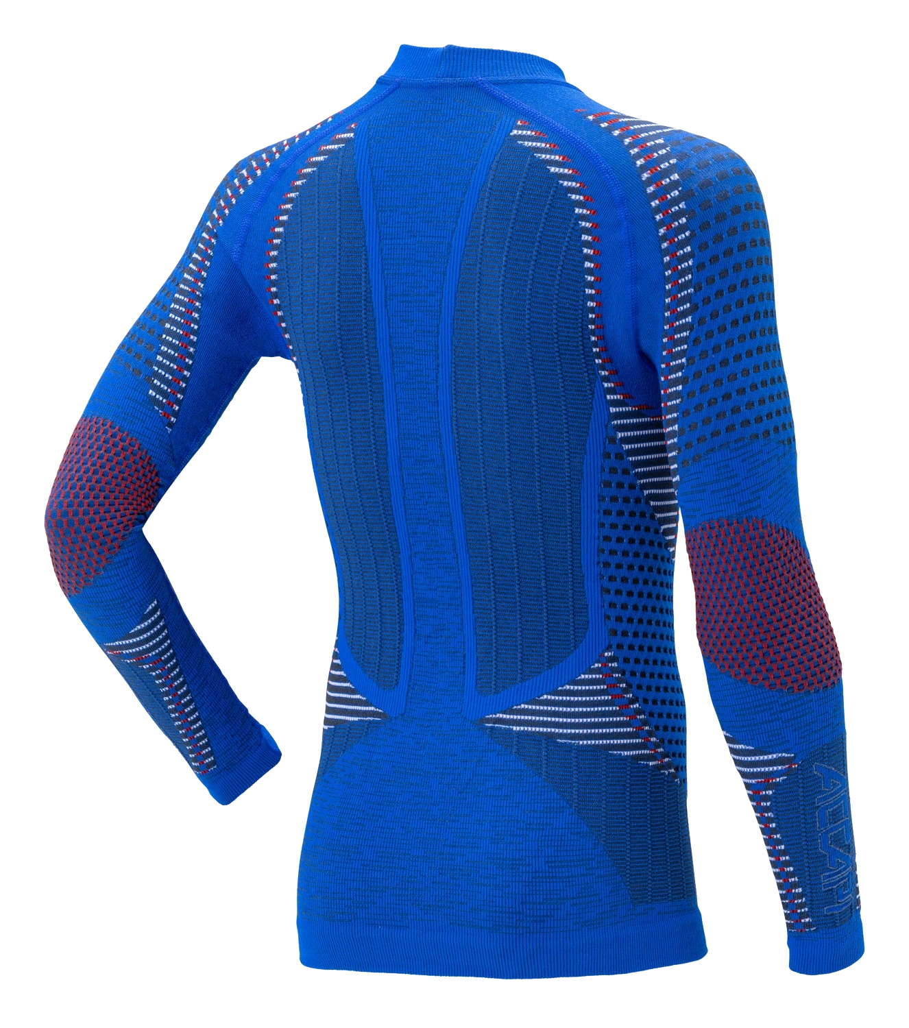 Junior Long Sleeve Shirt ERGORACING - Royal/Red