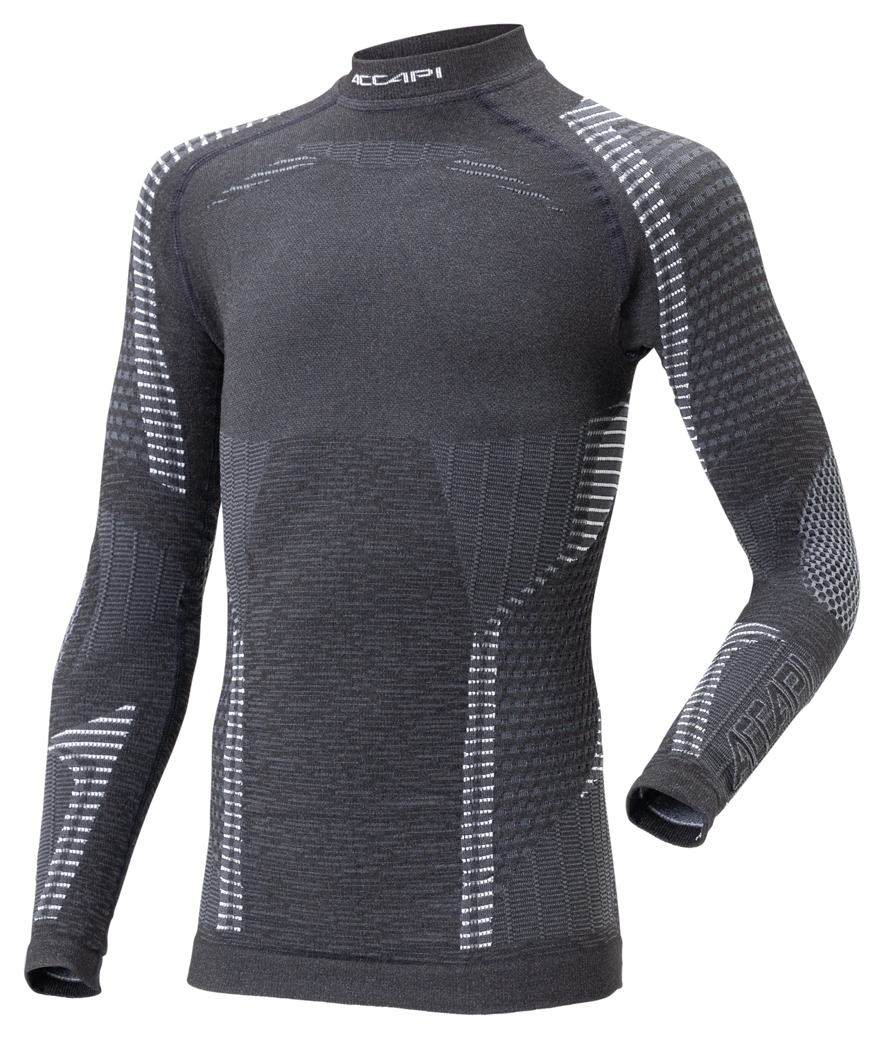 Junior Long Sleeve Shirt ERGORACING  - Black/Anthracite