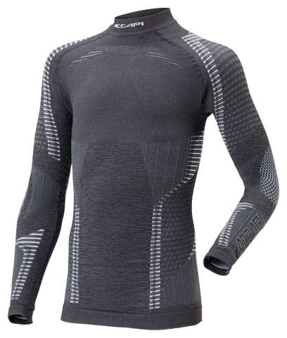 Junior Long Sleeve Shirt ERGORACING  - Black/Anthracite