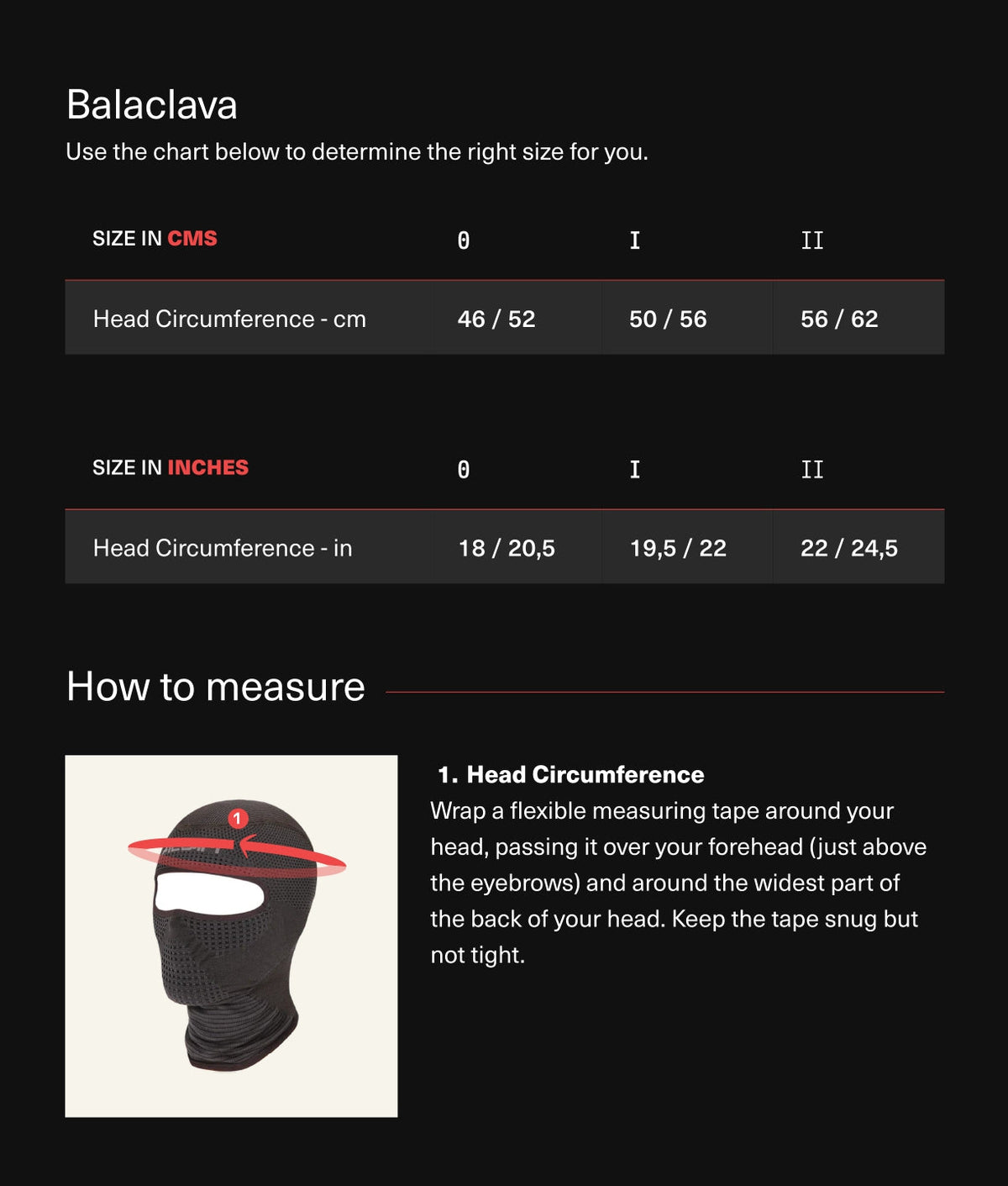 Size Chart 2