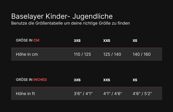 Size Chart 3