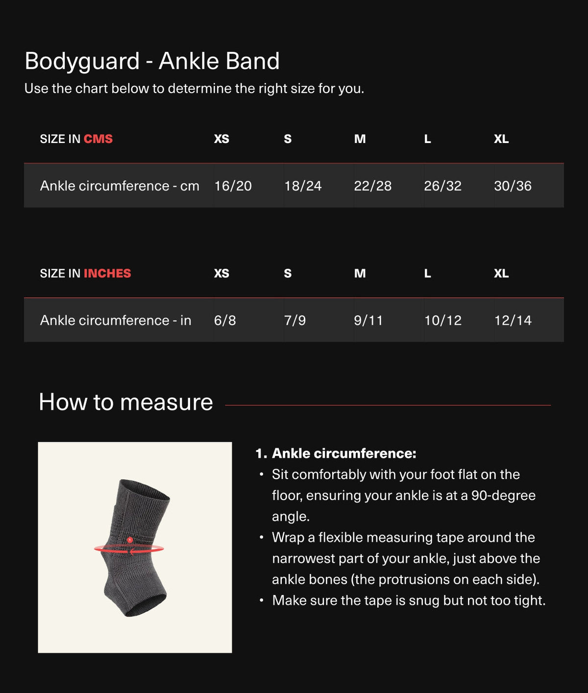 Size Chart 1