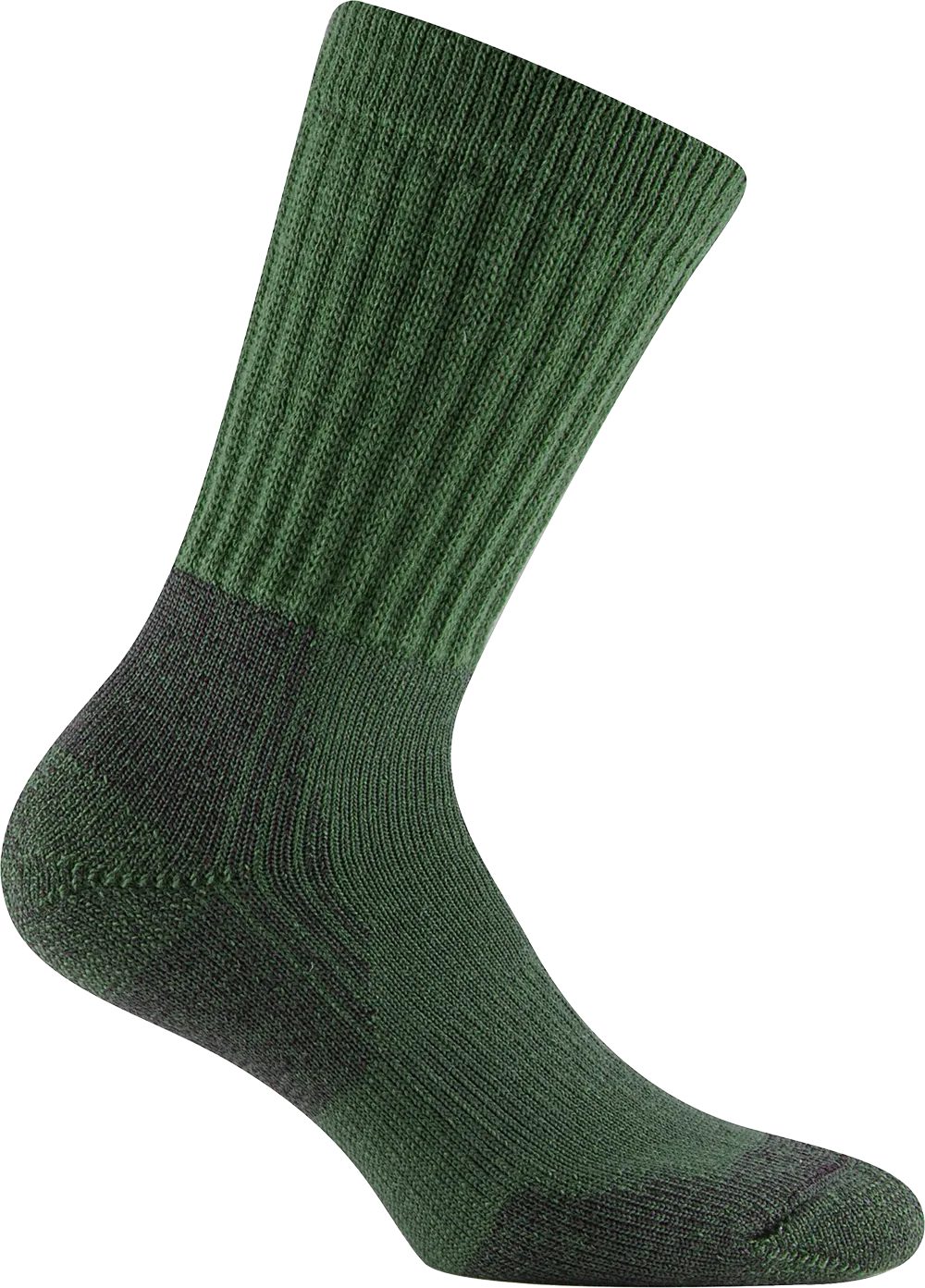 Outdoor Merino Endurance Socks Crew - Olive/Black