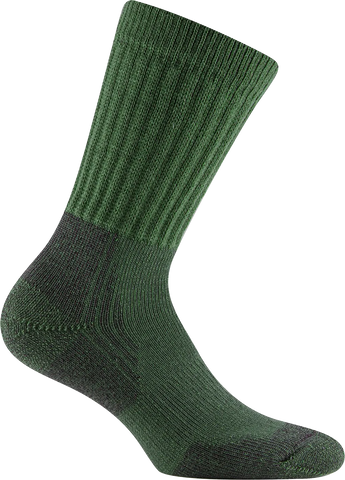 Outdoor Merino Endurance Socks Crew - Olive/Black