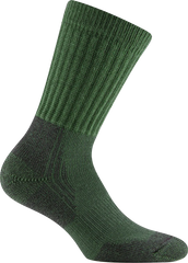 Outdoor Merino Endurance Socks Crew - Olive/Black