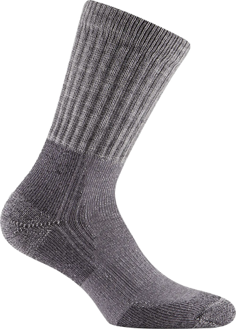 Outdoor Merino Endurance Socks Crew - Grey Mel/Black