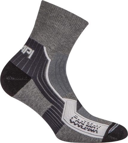 Hiking Socks Quarter - Gray/Black