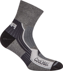 Hiking Socks Quarter - Gray/Black