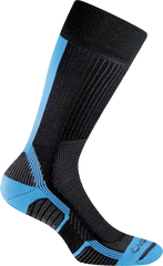 Trekking Touch Socks Crew - Black/Turquoise