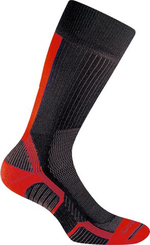 Trekking Touch Socks Crew - Black/Red