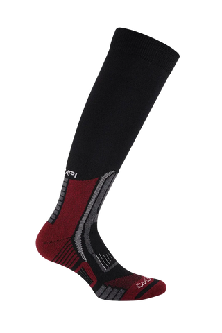 Trekking Ultralight Socks Knee - Black/Red