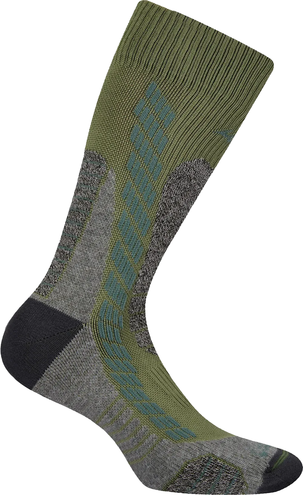Calze Trekking Endurance Crew - Verde Olive
