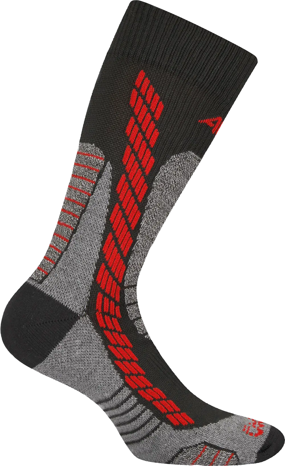 Calze Trekking Endurance Crew - Black