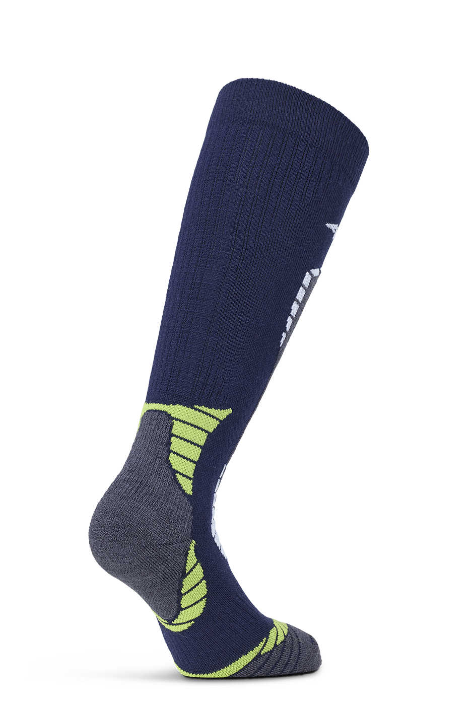 Skiwollsocken - Marineblau