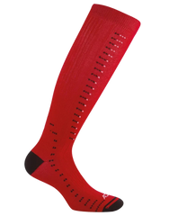 Ski ERGORACING Socks - Red/Black