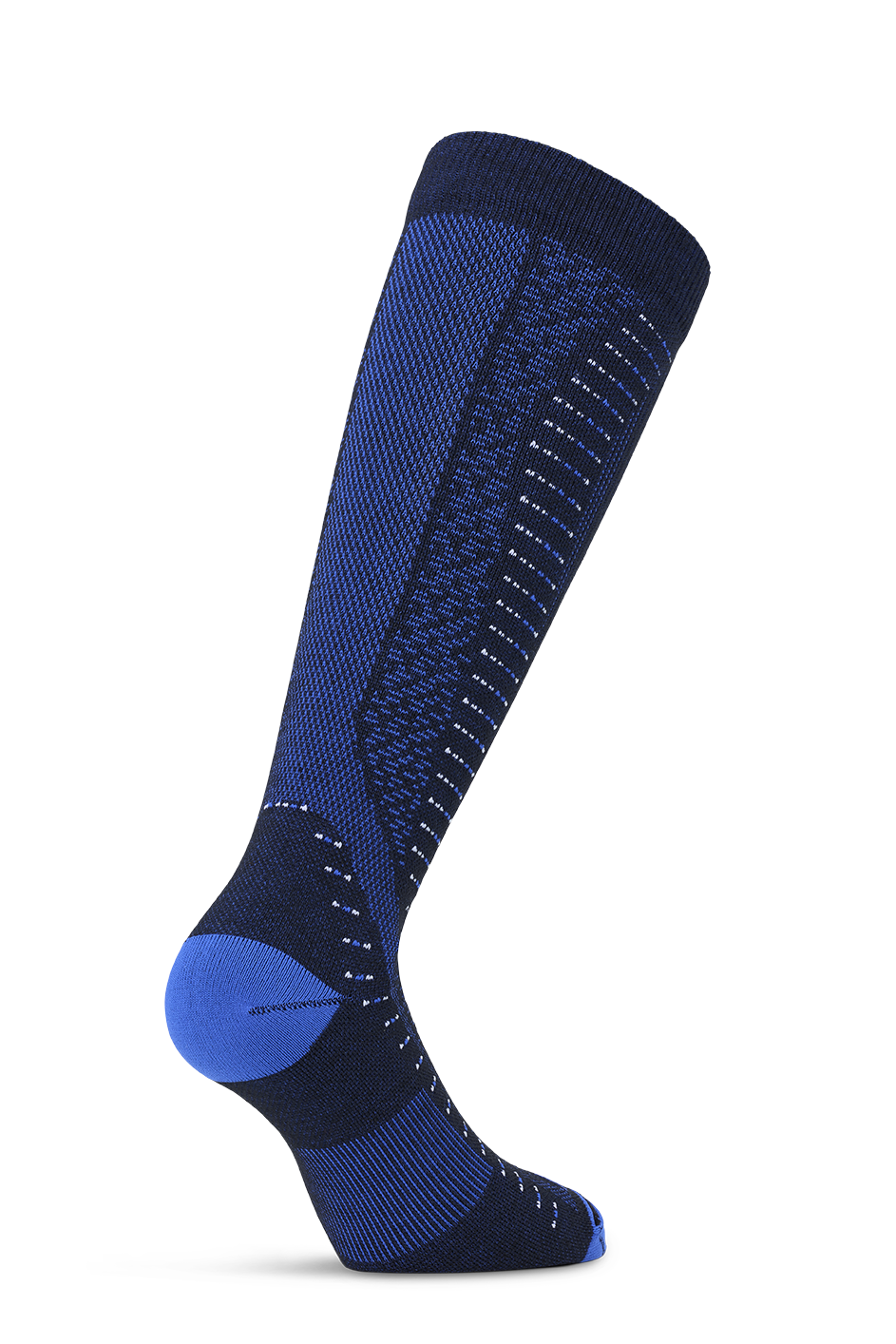 CALZE SKI ERGORACING - Black/Electric Blue