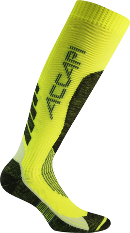 Ski Performance Socks -Yellow Fluo