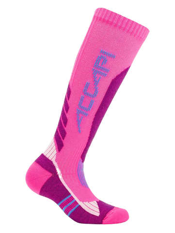 Ski Performance Junior Socks - Fuxia Fluo