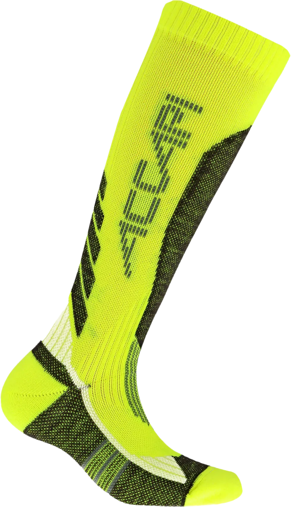 Ski Performance Junior Socks - Yellow Fluo