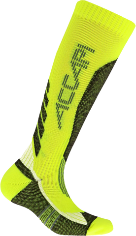 Ski Performance Junior Socks - Yellow Fluo