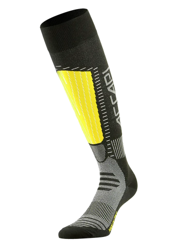 Ski Touch Socks - Black/Yellow