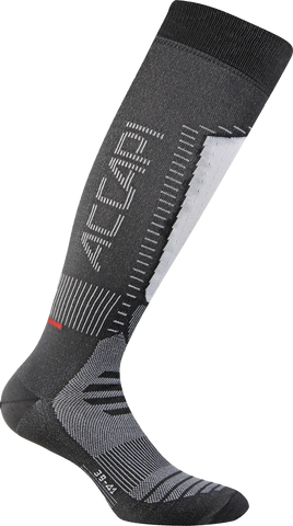 Ski Touch Socks - Anthracite/White